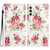 Samsung Galaxy A25 5G Colored Drawing Leather Phone Case - Peonies