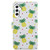 Samsung Galaxy A25 5G Colored Drawing Leather Phone Case - Pineapple