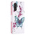 Samsung Galaxy A25 5G Colored Drawing Pattern Leather Phone Case - Flowers Butterfly