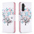 Samsung Galaxy A25 5G Colored Drawing Pattern Leather Phone Case - Tree