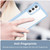 Samsung Galaxy A25 5G Colorful Series Acrylic Hybrid TPU Phone Case - Blue