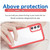 Samsung Galaxy A25 5G Colorful Series Acrylic Hybrid TPU Phone Case - Red