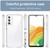 Samsung Galaxy A25 5G Colorful Series Acrylic Hybrid TPU Phone Case - Transparent