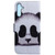 Samsung Galaxy A25 5G Coloured Drawing Flip Leather Phone Case - Panda