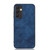 Samsung Galaxy A25 5G Cow Pattern Sewing Back Cover Phone Case - Blue