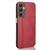 Samsung Galaxy A25 5G Cow Pattern Sewing Back Cover Phone Case - Red