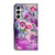 Samsung Galaxy A25 5G Crystal 3D Shockproof Protective Leather Phone Case - Butterfly
