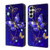 Samsung Galaxy A25 5G Crystal 3D Shockproof Protective Leather Phone Case - Diamond Butterfly