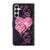 Samsung Galaxy A25 5G Crystal 3D Shockproof Protective Leather Phone Case - Lace Love