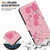 Samsung Galaxy A25 5G Crystal Texture Colored Drawing Leather Phone Case - Cherry Blossoms