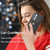 Samsung Galaxy A25 5G DF-09 Crossbody Litchi texture Card Bag Design PU Phone Case - Black