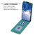 Samsung Galaxy A25 5G Diamond Lattice Vertical Flip Leather Phone Case - Green