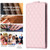 Samsung Galaxy A25 5G Diamond Lattice Vertical Flip Leather Phone Case - Pink