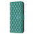 Samsung Galaxy A25 5G Diamond Lattice Wallet Flip Leather Phone Case - Green