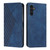 Samsung Galaxy A25 5G Diamond Splicing Skin Feel Magnetic Leather Phone Case - Blue