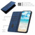 Samsung Galaxy A25 5G Diamond Splicing Skin Feel Magnetic Leather Phone Case - Blue