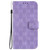 Samsung Galaxy A25 5G Double 8-shaped Embossed Leather Phone Case - Purple