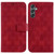 Samsung Galaxy A25 5G Double 8-shaped Embossed Leather Phone Case - Red