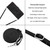 Samsung Galaxy A25 5G Dream Triangle Leather Phone Case with Long Lanyard - Black