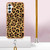 Samsung Galaxy A25 5G Electroplating Dual-side IMD Phone Case with Lanyard - Leopard Print