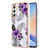 Samsung Galaxy A25 5G Electroplating IMD TPU Phone Case - Purple Flower