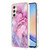 Samsung Galaxy A25 5G Electroplating Marble Dual-side IMD Phone Case - Pink 013