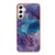 Samsung Galaxy A25 5G Electroplating Marble Dual-side IMD Phone Case - Purple 016