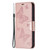Samsung Galaxy A25 5G Embossing Two Butterflies Pattern Leather Phone Case - Rose Gold
