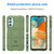 Samsung Galaxy A25 5G Full Coverage Shockproof TPU Phone Case - Green
