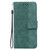 Samsung Galaxy A25 5G Geometric Embossed Leather Phone Case - Green