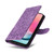 Samsung Galaxy A25 5G Global Embossed Sunflower Leather Phone Case - Purple