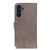 Samsung Galaxy A25 5G Global KHAZNEH Cowhide Texture Horizontal Flip Leather Phone Case - Khaki