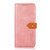 Samsung Galaxy A25 5G KHAZNEH Dual-color Cowhide Texture Flip Leather Phone Case - Rose Gold