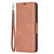 Samsung Galaxy A25 5G Lambskin Texture Pure Color Flip Leather Phone Case - Brown