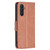 Samsung Galaxy A25 5G Lambskin Texture Pure Color Flip Leather Phone Case - Brown