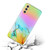 Samsung Galaxy A25 5G Laser Marble Pattern Clear TPU Protective Phone Case - Yellow