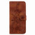 Samsung Galaxy A25 5G Lily Embossed Leather Phone Case - Brown