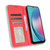 Samsung Galaxy A25 5G Magnetic Buckle Retro Texture Leather Phone Case - Red