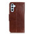 Samsung Galaxy A25 5G Nappa Texture Leather Phone Case - Brown