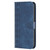 Samsung Galaxy A25 5G Plaid Embossed Leather Phone Case - Blue