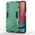 Samsung Galaxy A25 5G Punk Armor 2 in 1 PC + TPU Shockproof Phone Case with Invisible Holder - Green Samsung Galaxy A25 5G Punk Armor 2 in 1 PC + TPU Shockproof Phone Case with Invisible Holder - Green