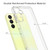 Samsung Galaxy A25 5G Scratchproof Acrylic TPU Phone Case - Transparent