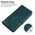 Samsung Galaxy A25 5G Skin Feel Pure Color Flip Leather Phone Case - Green