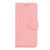 Samsung Galaxy A25 5G Skin Feel Pure Color Flip Leather Phone Case - Pink