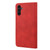 Samsung Galaxy A25 5G Skin Feel Splicing Leather Phone Case - Red
