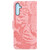 Samsung Galaxy A25 5G Tiger Embossing Pattern Flip Leather Phone Case - Pink