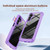 Samsung Galaxy A25 5G TPU + PC Lens Protection Phone Case - Purple