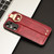 Samsung Galaxy A25 5G Wristband Leather Back Phone Case - Red