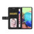 Samsung Galaxy A25 5G Y-shaped Pattern Flip Leather Phone Case - Black