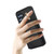 Samsung Galaxy A15 5G YM007 Ring Holder Card Bag Skin Feel Phone Case - Black